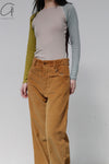 BASERANGE Corduroy Navarro Pants Made in Portugal TRNA-CO-WI22 Bossa Brown
